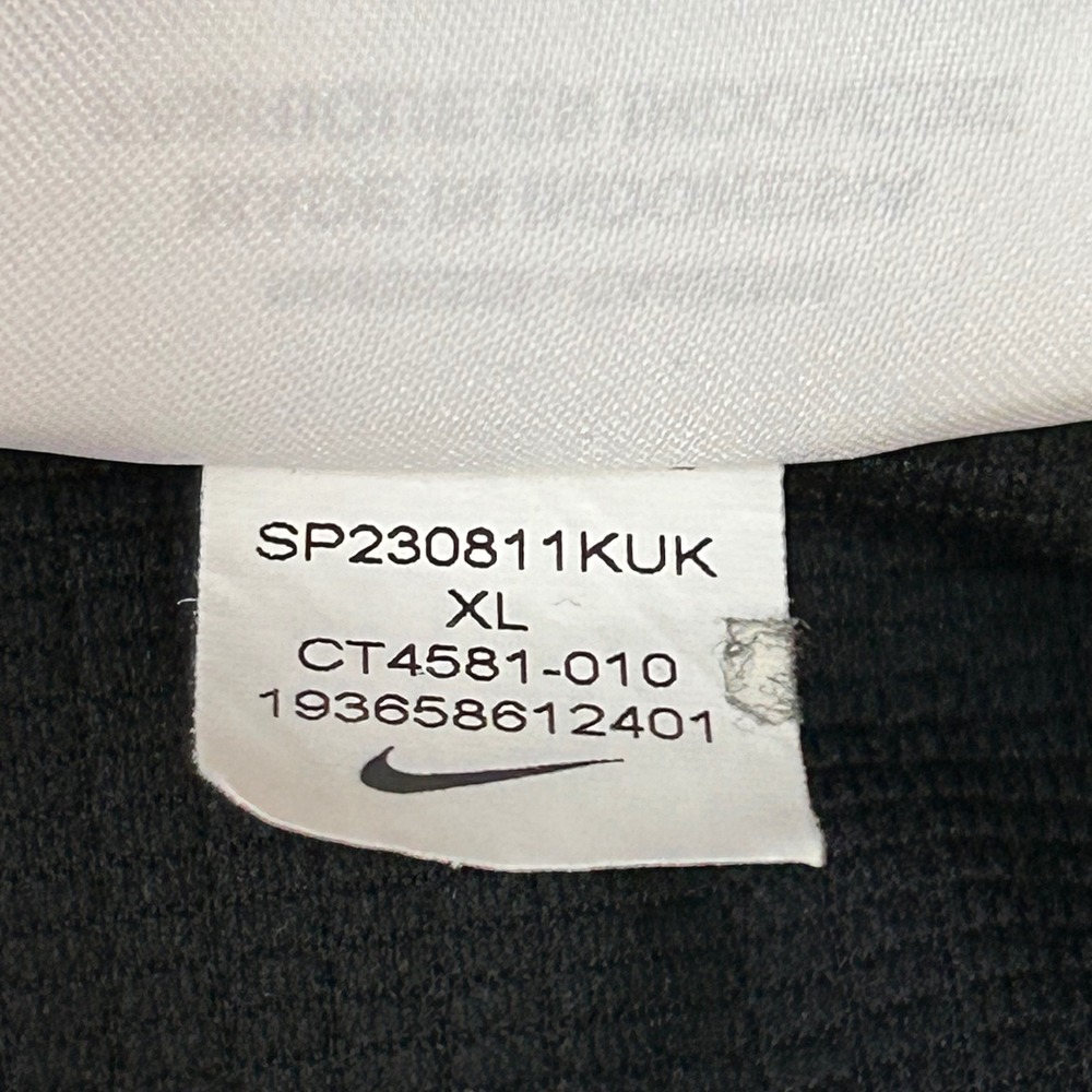 Nike Mens Dri-FIT Victory Polo Shirt Black Short Sleeve CT4581-010 XL Golf Sport - Picture 7 of 7
